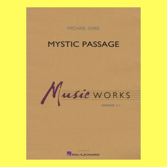 Musicworks - Mystic Passage Concert Band Level 1.5 Score/Parts