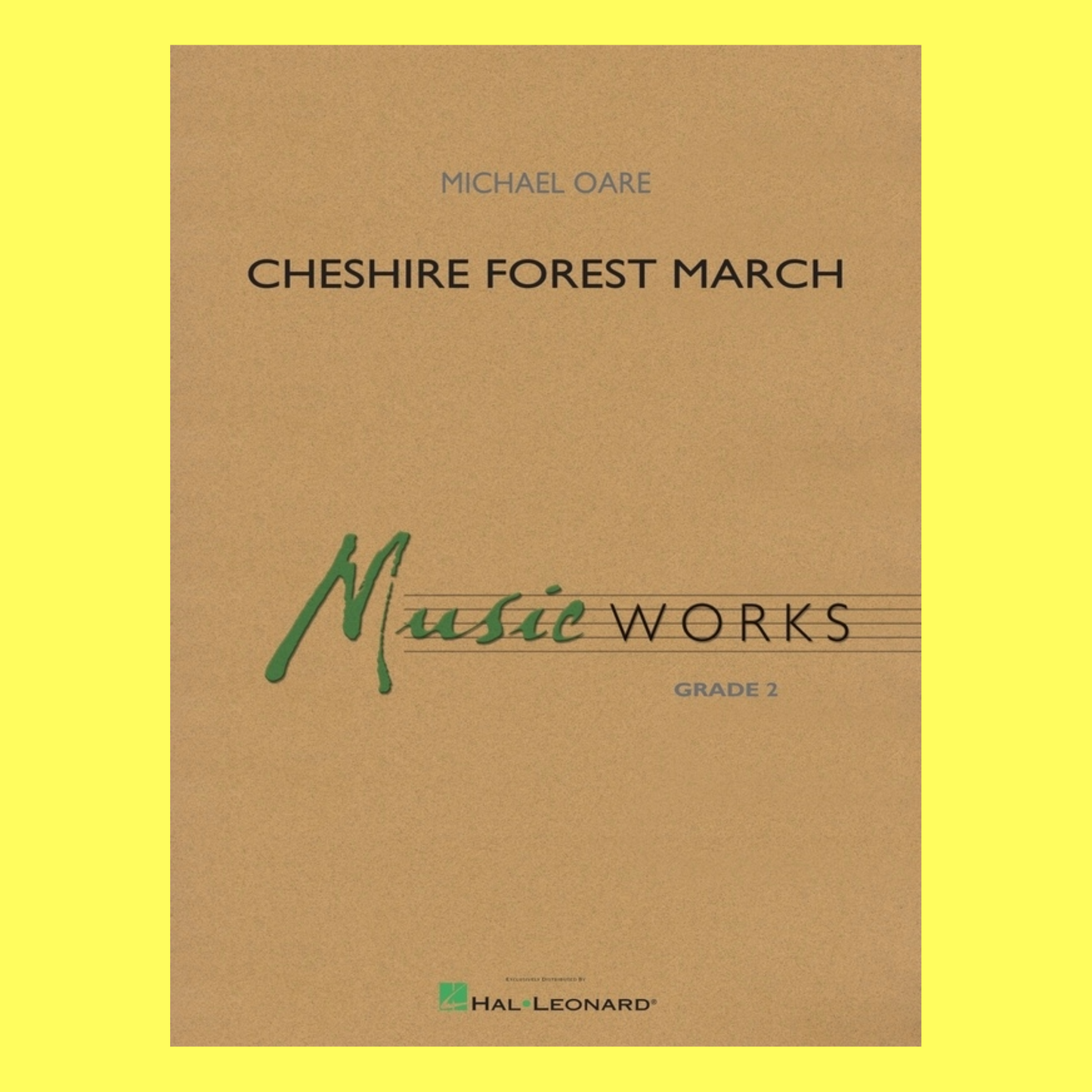 Musicworks - Cheshire Forest March Concert Band Level 2 Score/Parts