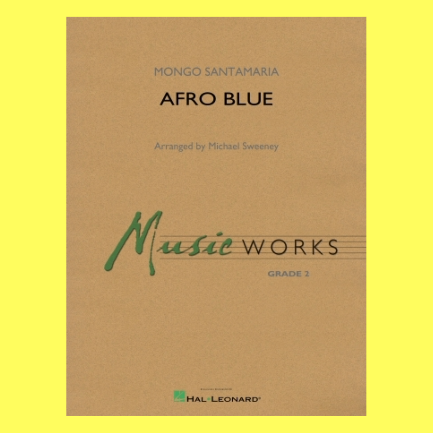 Musicworks - Afro Blue for Concert Band Level 2 Score/Parts