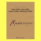 Musicworks - No Step, Go Step, Half Step, Whole Step - Concert Band Level 1.5 Score/Parts