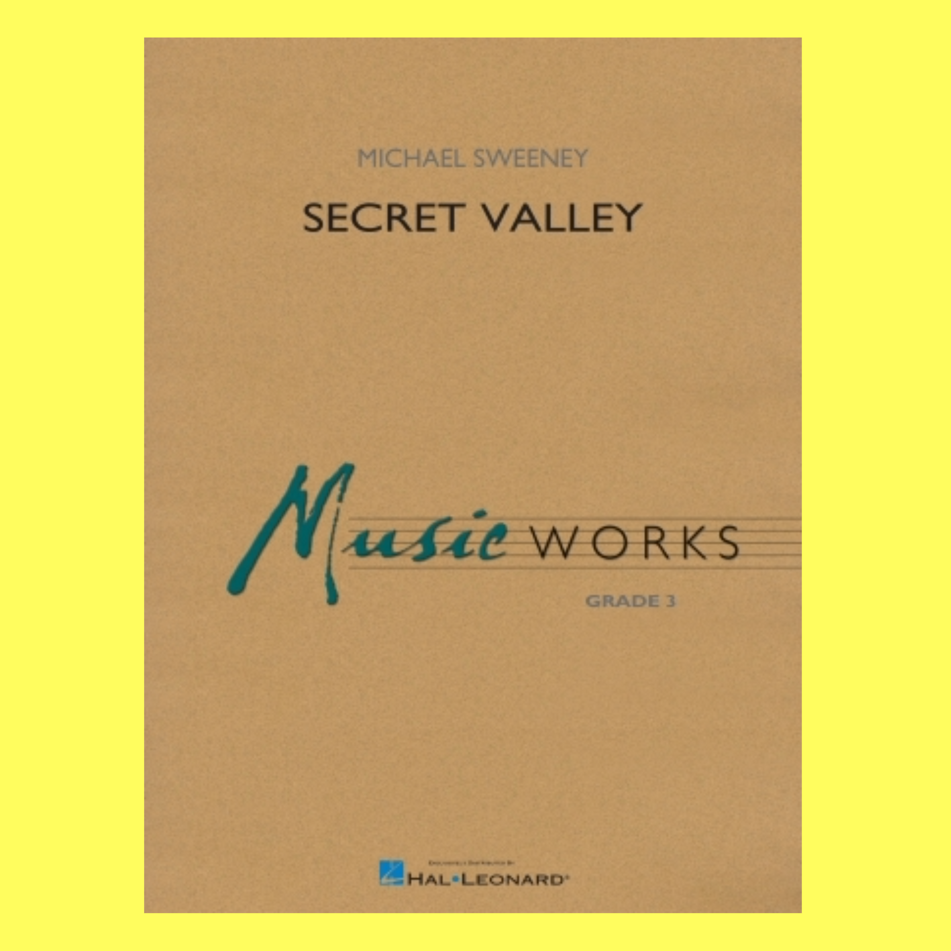 Musicworks - Secret Valley Concert Band Level 3 Score/Parts