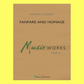 Musicworks - Fanfare and Homage Concert Band Level 2 Score/Parts