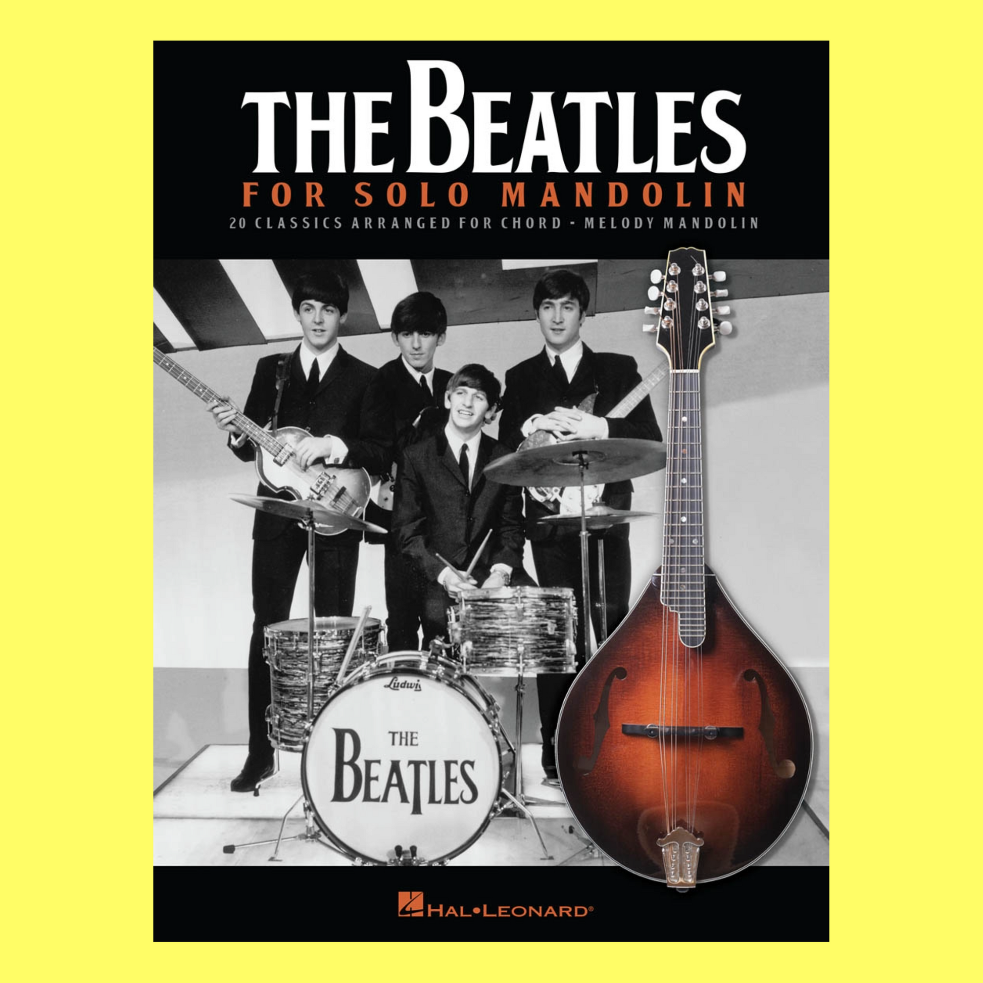 The Beatles For Solo Mandolin Tab Book