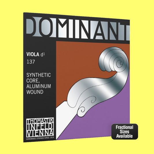 Thomastik 137.3/4 Dominant Viola 3/4 'D' Single String