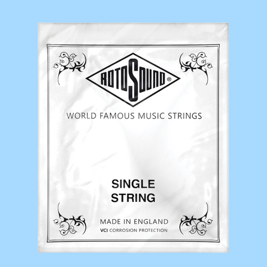 Rotosound 065 Monel Flatwound Bass Guitar Single String