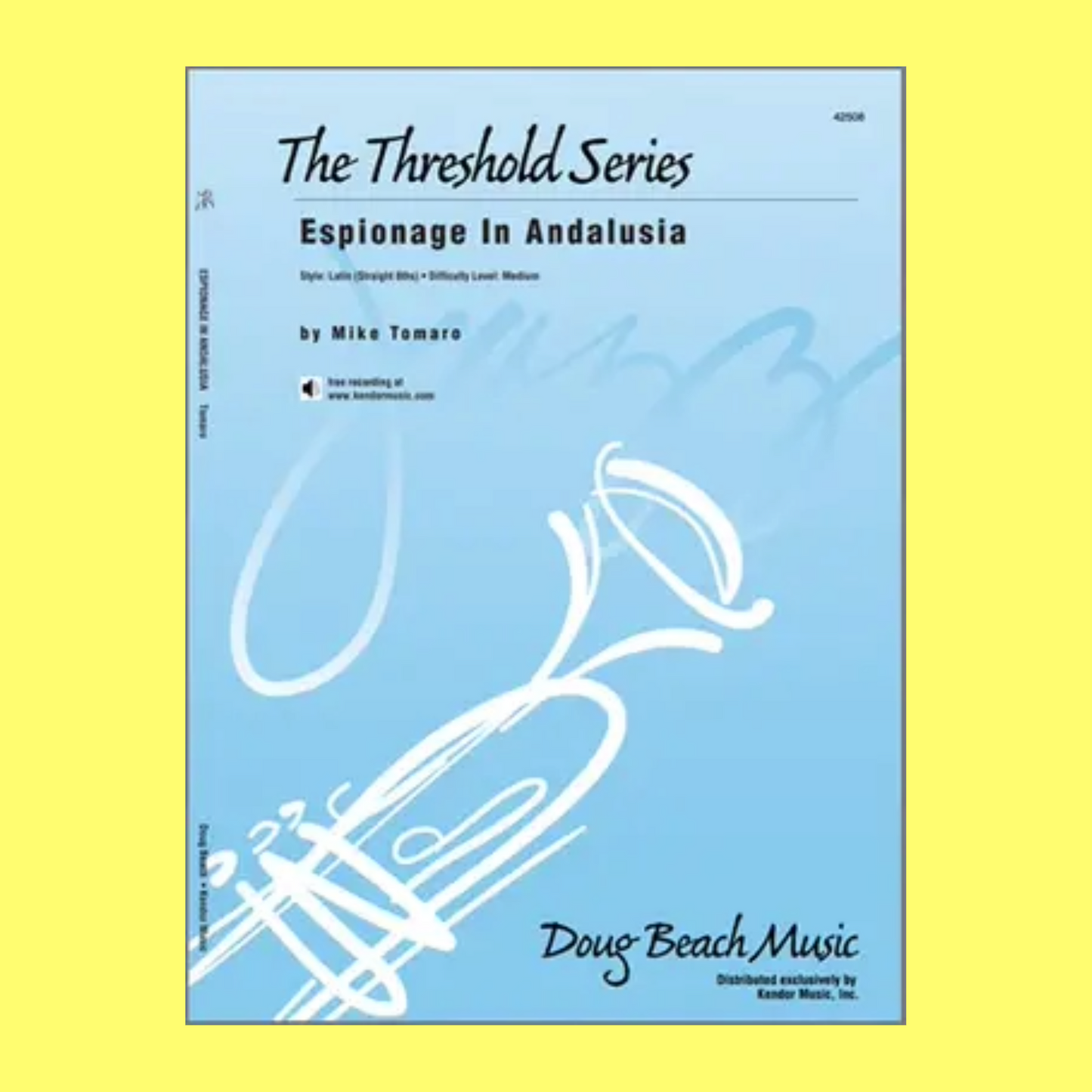 Espionage In Andalusia Jazz Ensemble Level 3.5 Score/Parts