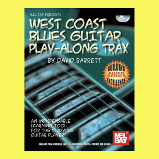 West Coast Blues Guitar Play Along Book/Cd