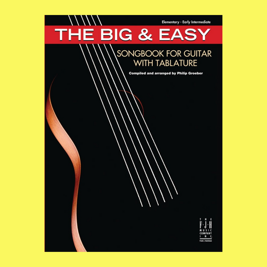 Big & Easy Songbook For Guitar With Tablature