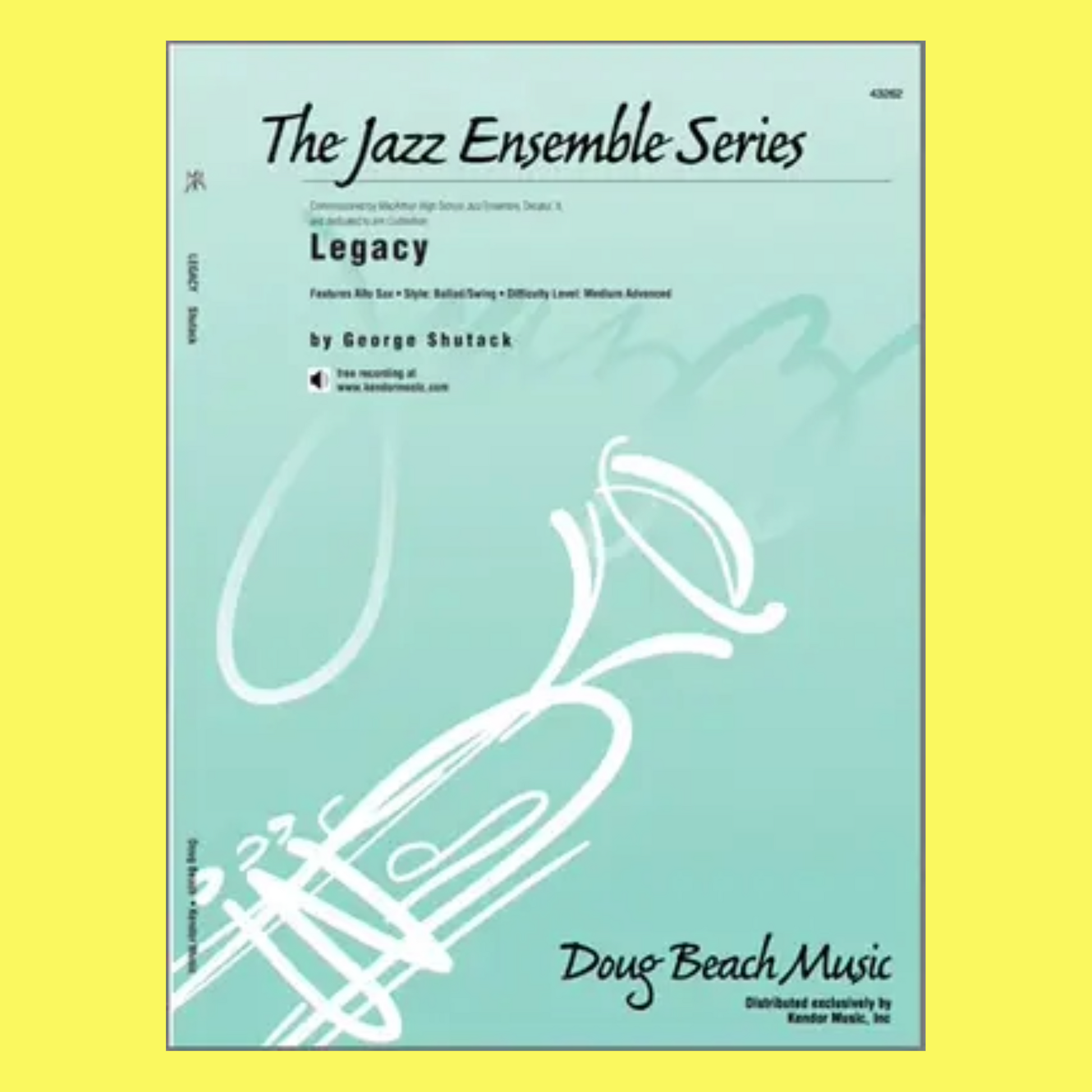 Legacy Jazz Ensemble Level 3 Score/Parts