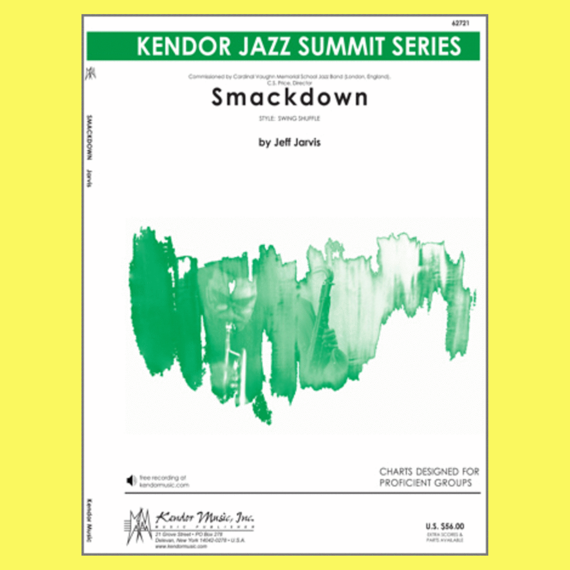 Smackdown Jazz Ensemble Score/Parts