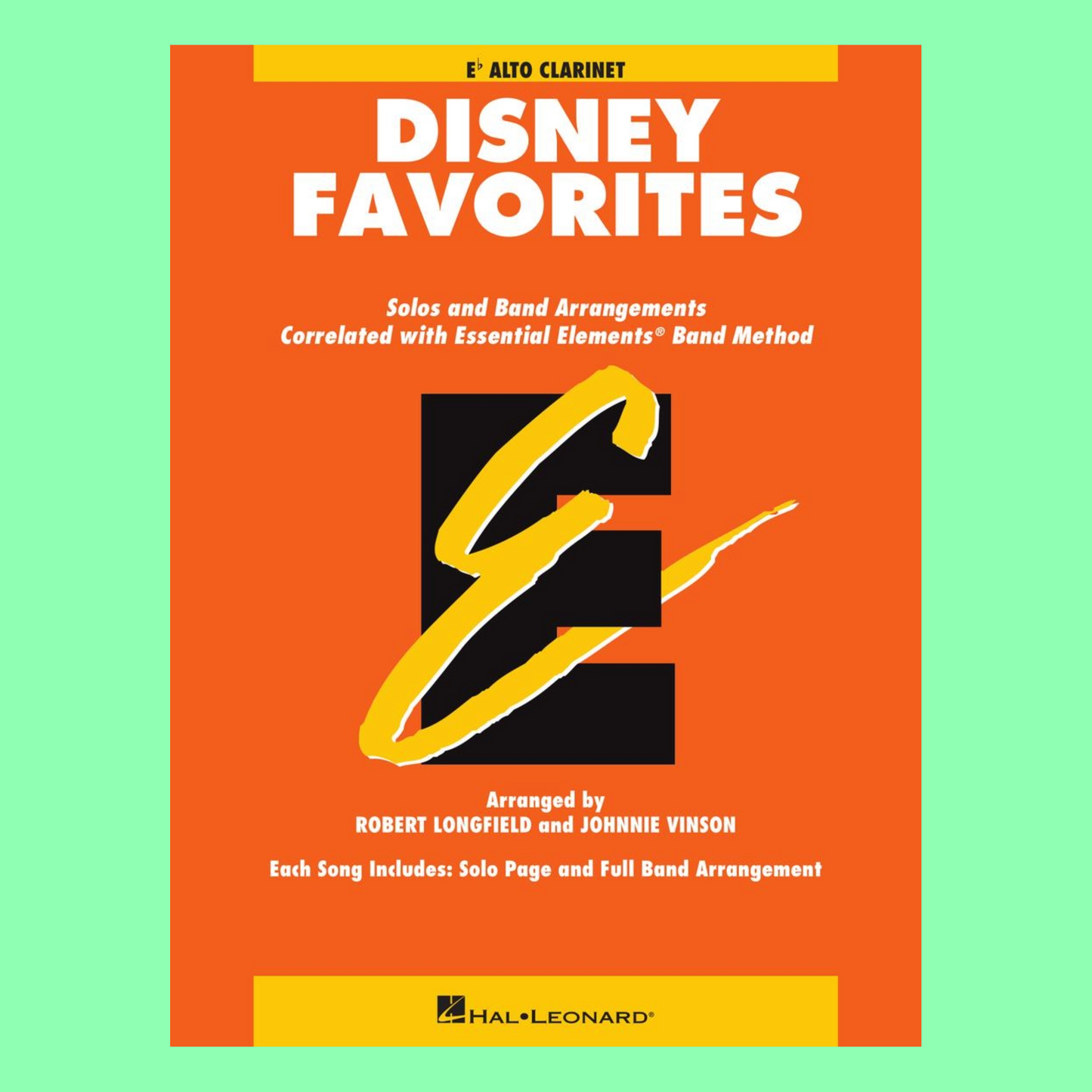 Essential Elements Disney Favorites - Eb Alto Clarinet Book/Ola