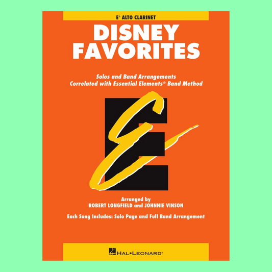 Essential Elements Disney Favorites - Eb Alto Clarinet Book/Ola