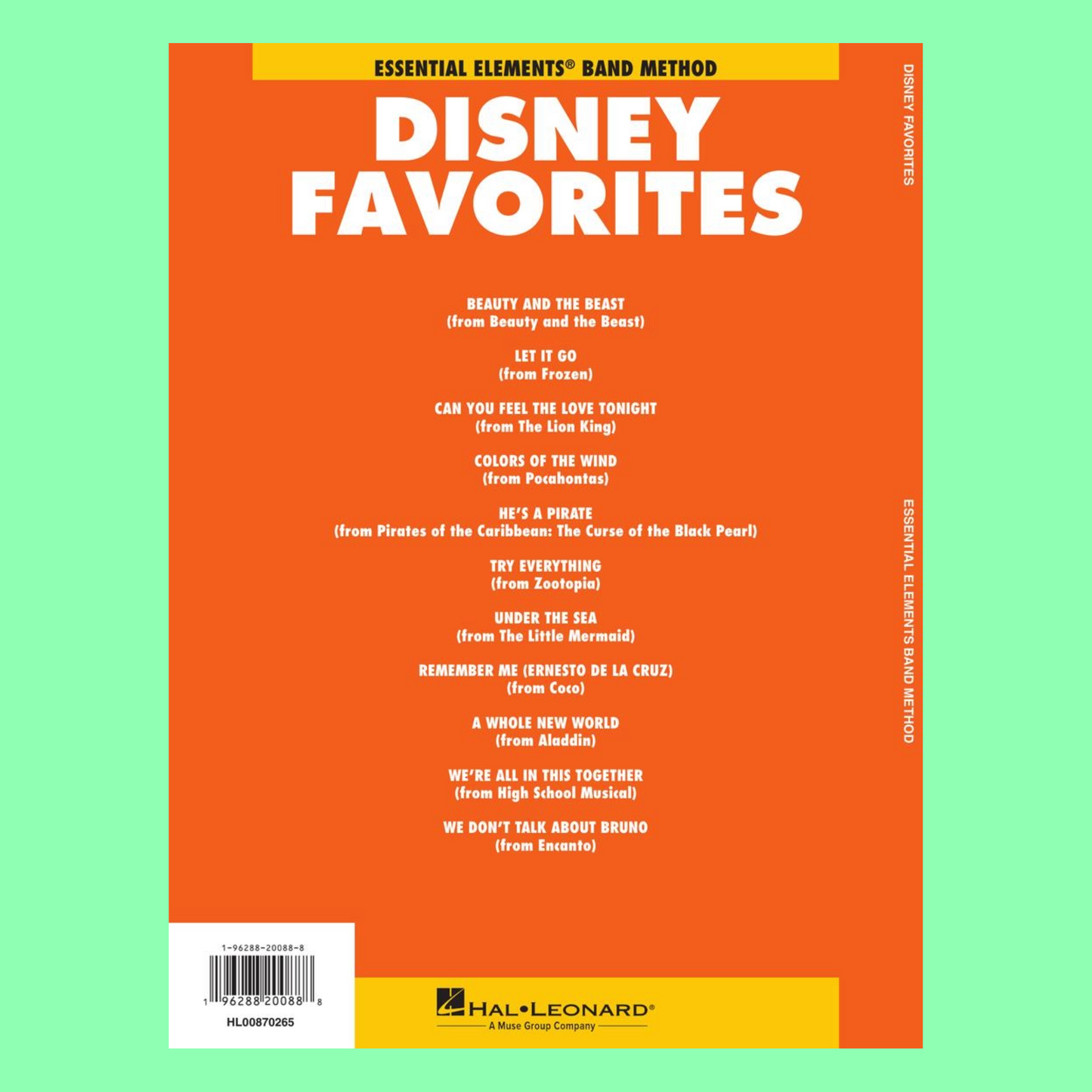 Essential Elements Disney Favorites - Eb Alto Clarinet Book/Ola