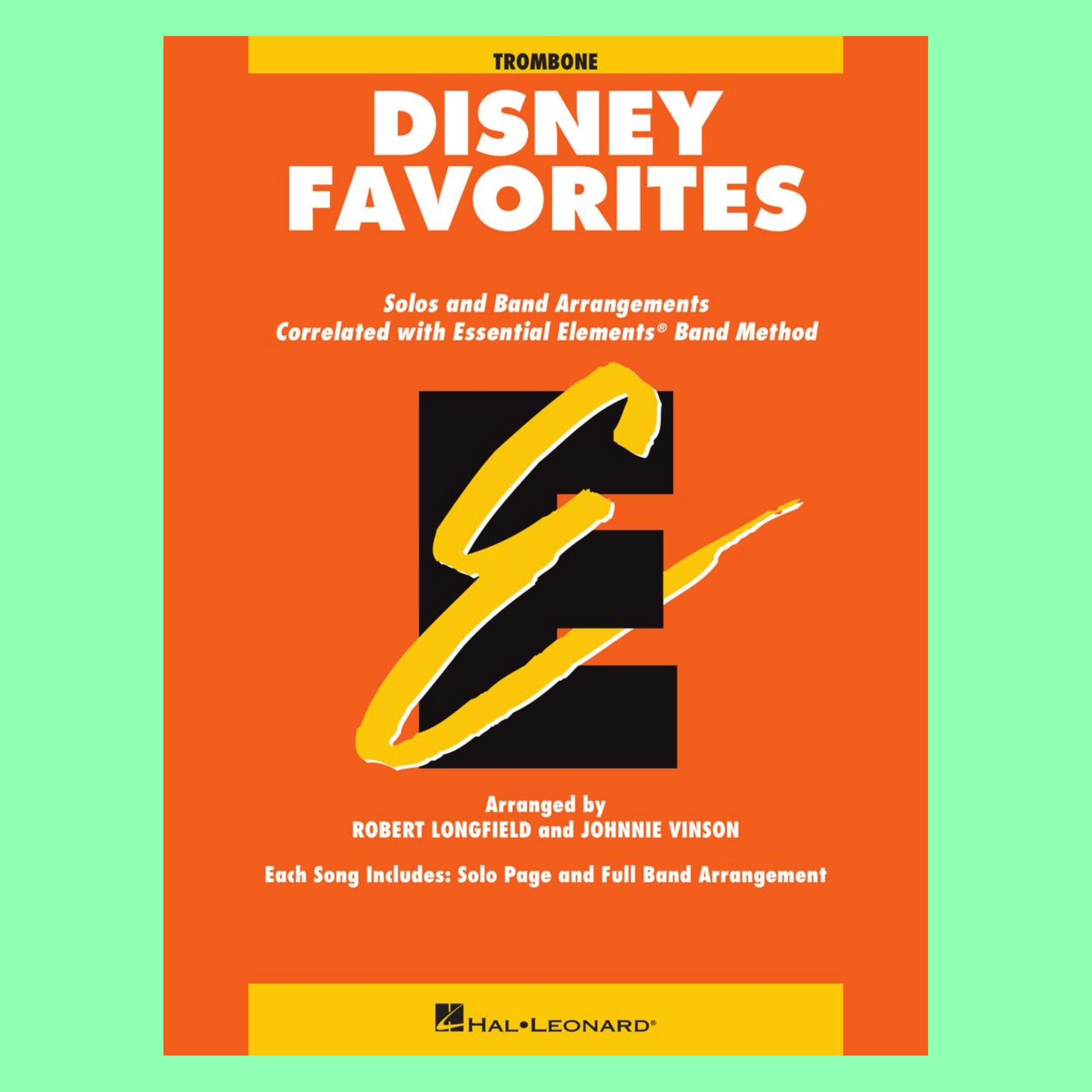 Essential Elements Disney Favorites - Trombone Book/Ola