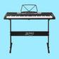 Alpha 61 Keys EK-63 Electronic Piano Keyboard & Stand