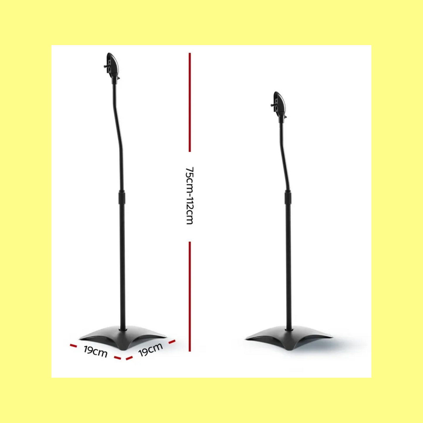 112cm Surround Sound Stands (Set of 2)