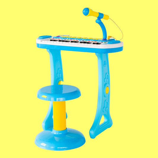 Childrens Electronic Keyboard and Stand