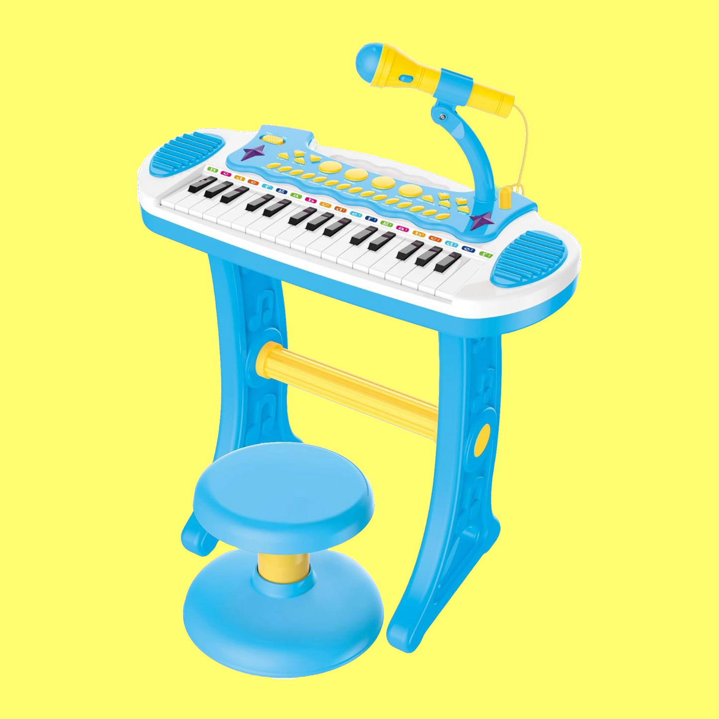 Childrens Electronic Keyboard and Stand