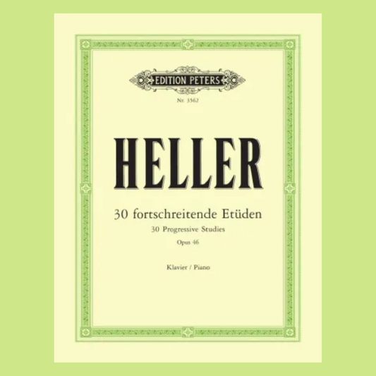 Heller - 30 Progressive Studies Op 46 Piano Book