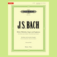 JS Bach - Short Preludes, Fugues And Fughettas For Piano Book (Revised & Extended Edition)