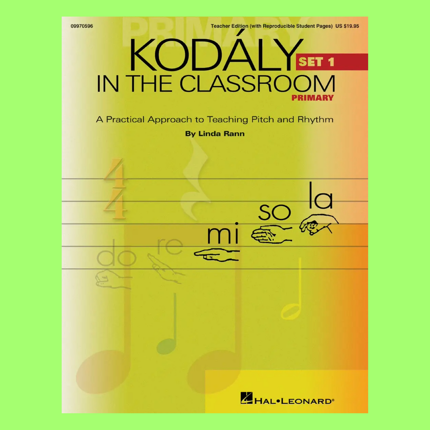 Kodaly In The Classroom - Primary Set 1 Classroom Kit Book/CD