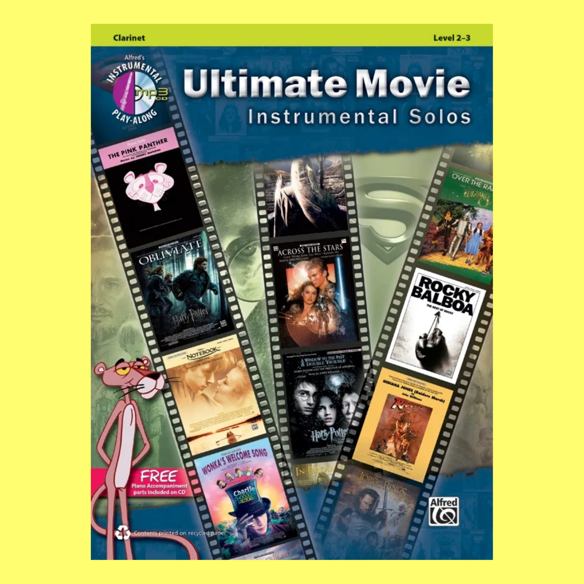 Ultimate Movie Instrumental Solos Clarinet Bk/Ola