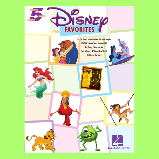 Disney Favorites 5 Finger Piano