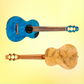 Flight Comet EQ-A Blue Tenor Electro Acoustic Ukulele with Premium Gig Bag (Arriving Dec)