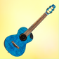 Flight Comet EQ-A Blue Tenor Electro Acoustic Ukulele with Premium Gig Bag (Early Jan Arrival)