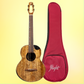 Flight Fireball EQ-A Baritone Ukulele With Deluxe Padded Gig Bag (Early Dec Arrival)