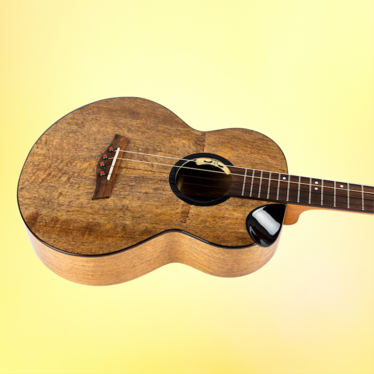 Flight Fireball EQ-A Baritone Ukulele With Deluxe Padded Gig Bag