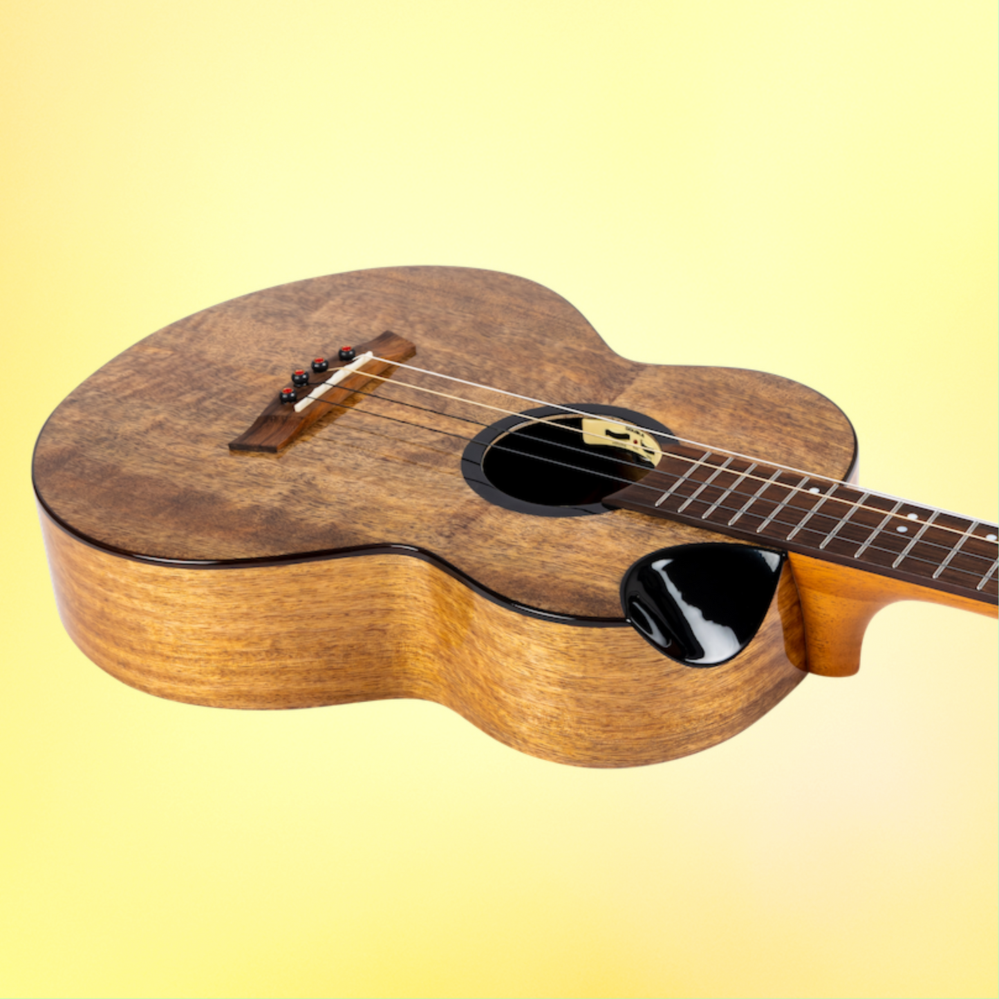 Flight Fireball EQ-A Baritone Ukulele With Deluxe Padded Gig Bag