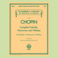 Chopin - Complete Preludes/Nocturnes/Waltzes Book