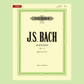 JS Bach - Partitas Volume 1 Nos 1-3 BWV 825-827 Piano Book