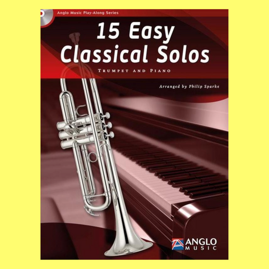 15 Easy Classical Solos Trumpet Book/Cd