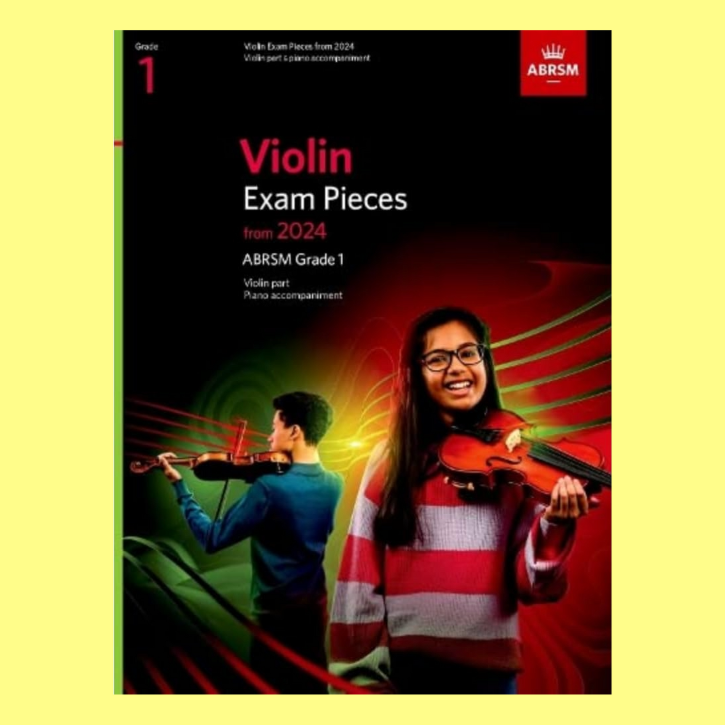 ABRSM Violin Exam Pieces Grade 1 Violin with Piano Accompaniment Book (2024)