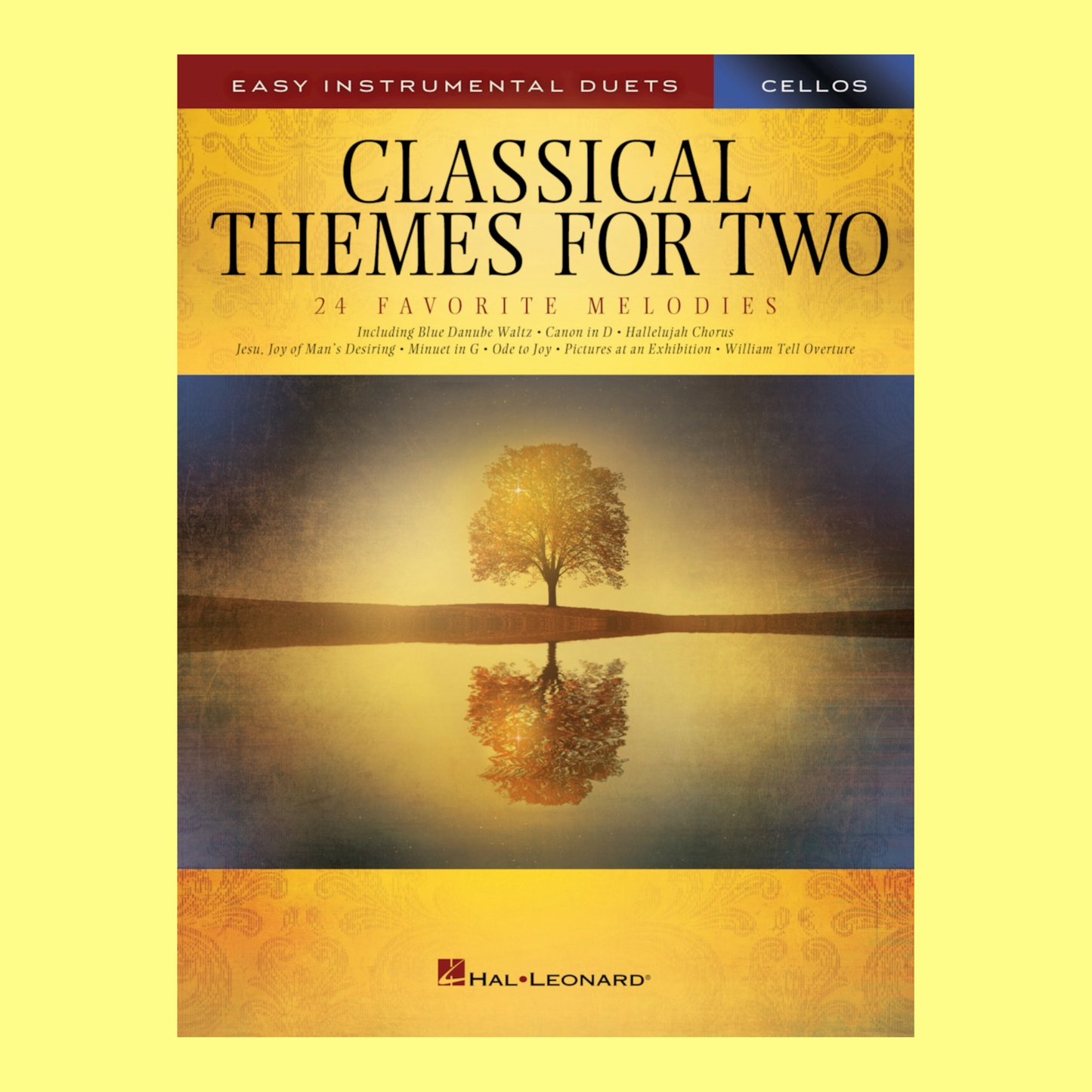 Classical Themes For Two Cellos Book