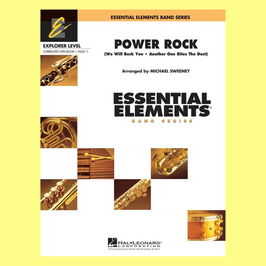 Essential Elements - Power Rock Concert Band Level 0.5 Score/Parts