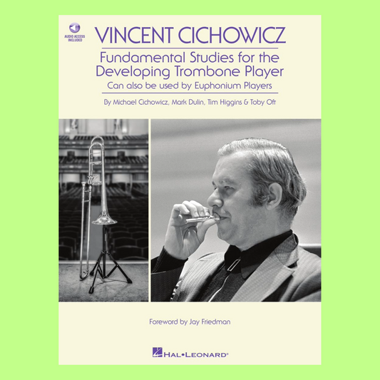 Fundamental Studies for the Developing Trombone Player Book/Audio