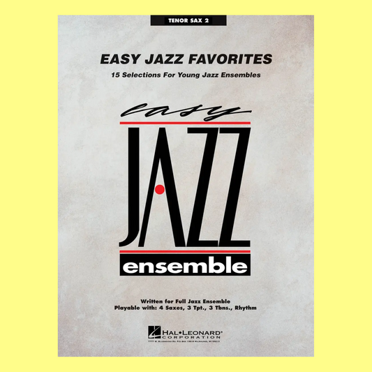 Easy Jazz Favorites - Tenor Saxophone 2 Sheet Music