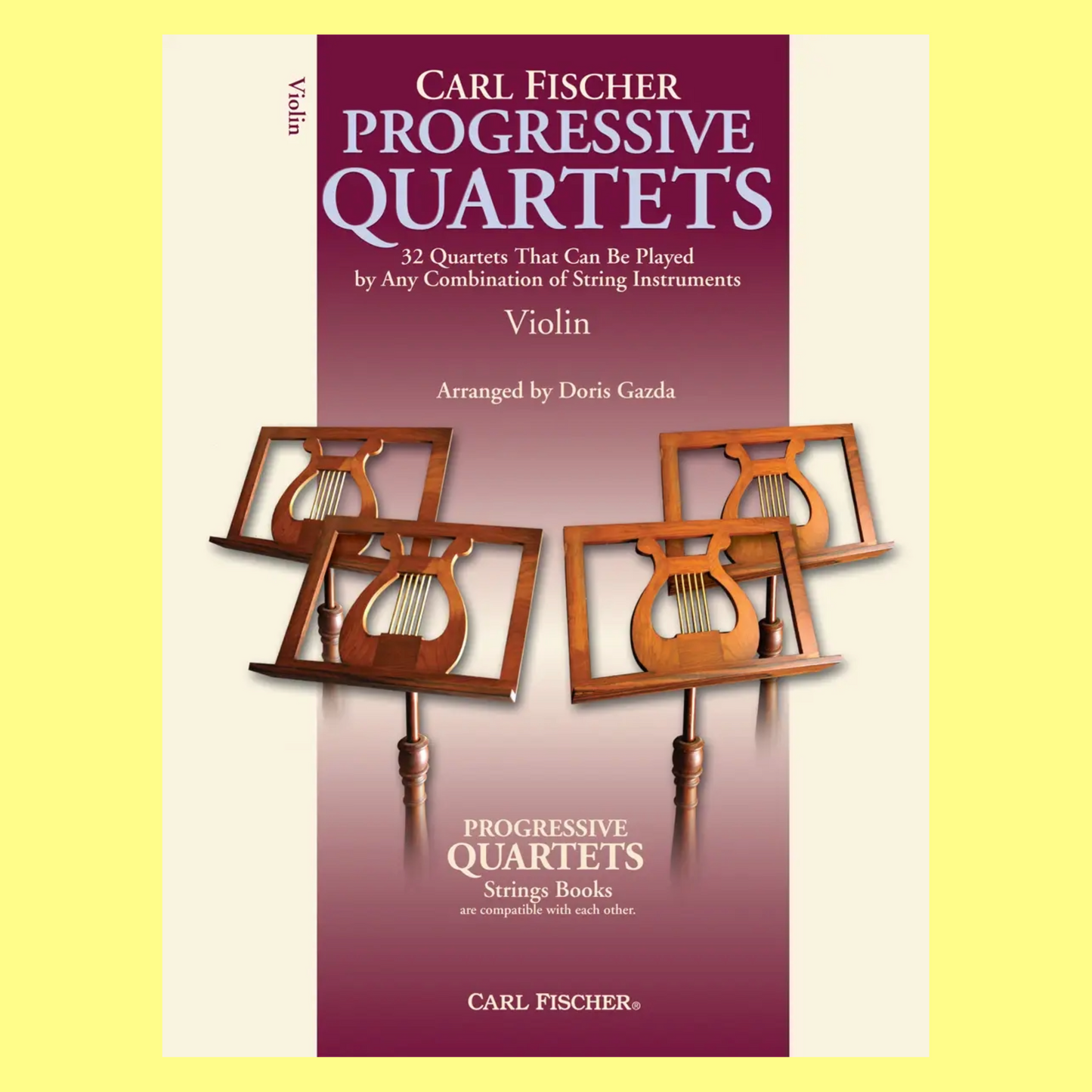 Progressive Quartets For Strings Violin Book