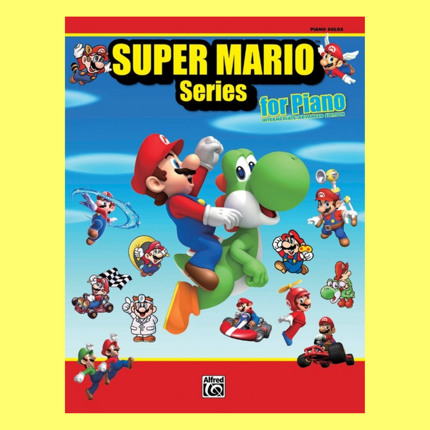 Super Mario Series For Piano Book