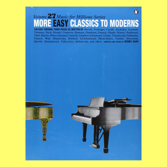 Denes Agay - More Easy Classics To Moderns Piano Book