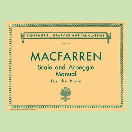 Macfarren - Scale And Arpeggio Manual For Piano Book