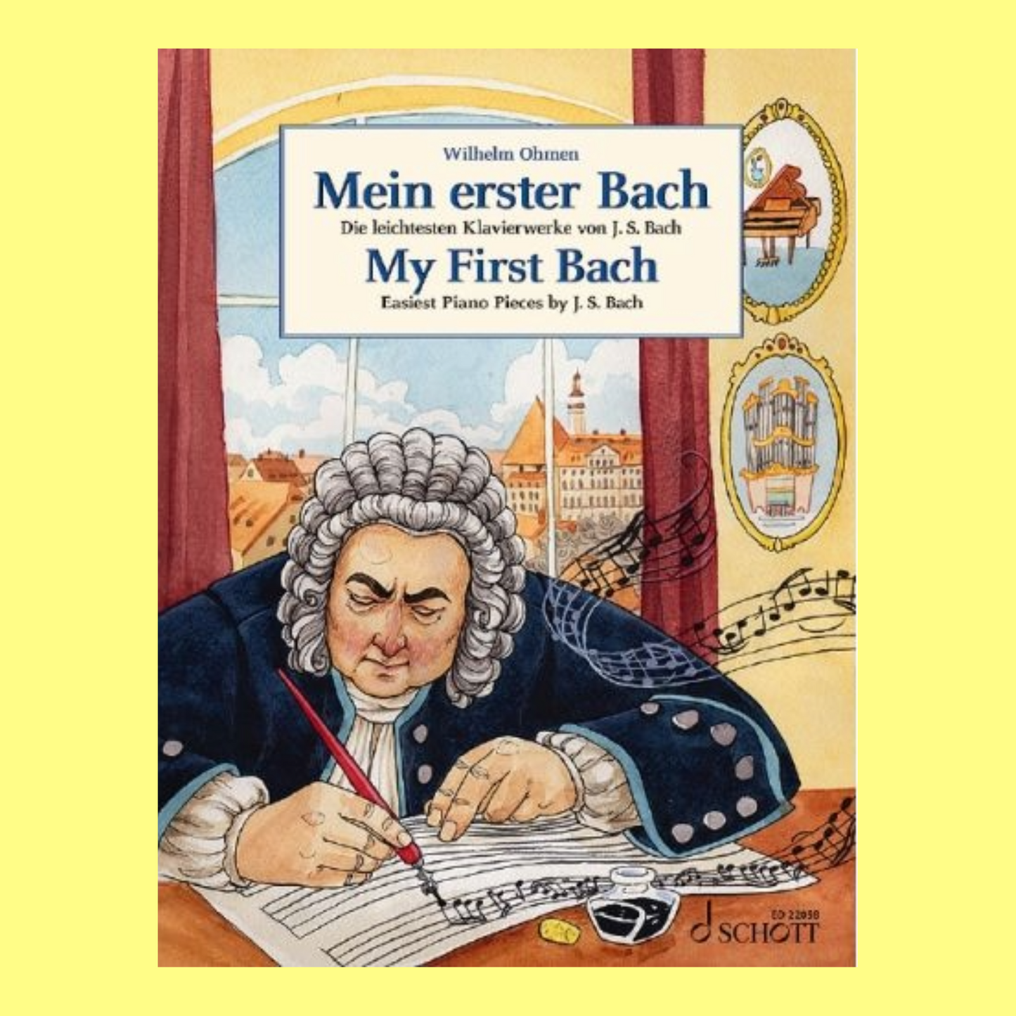 My First Bach - Easy Piano Pieces Book