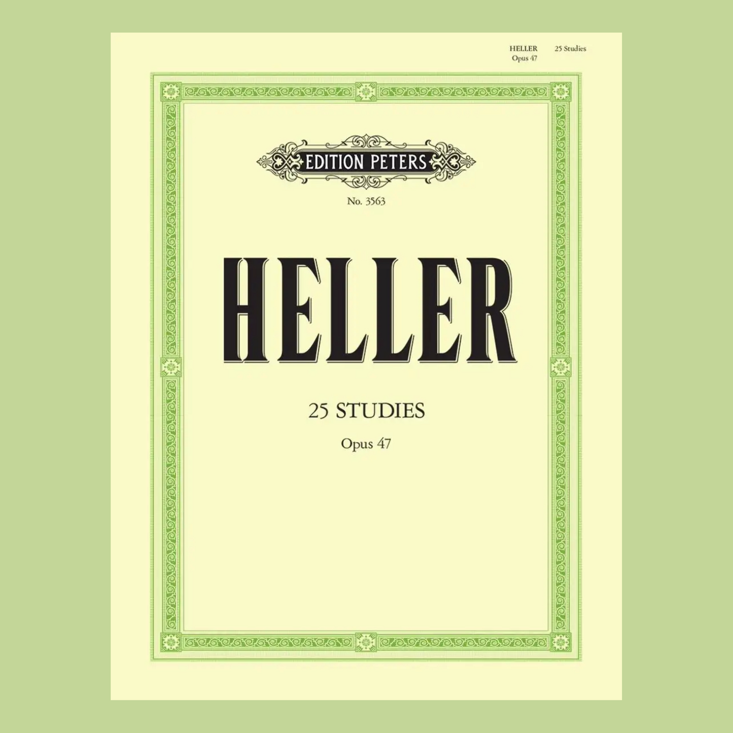 Stephen Heller - 25 Studies Op 47 Rhythm and Expression Piano Book