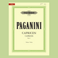 Nicolo Paganini - 24 Caprices Op 1 Violin Solo Book (Urtext Edition)