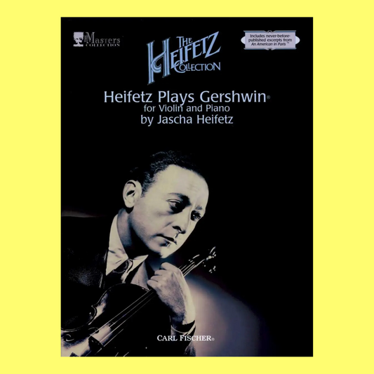 Heifetz Plays Gershwin - Violin with Piano Accompaniment Book