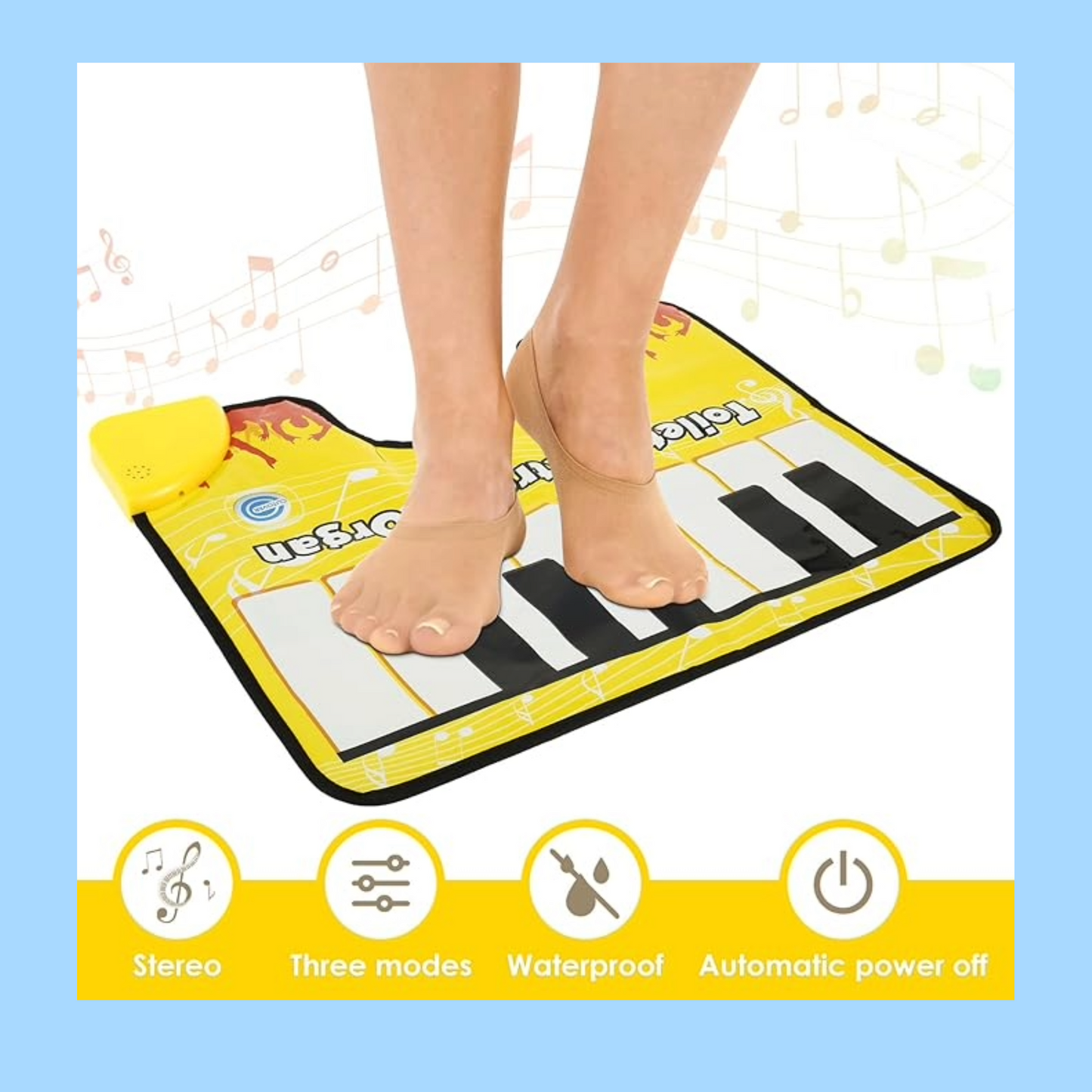 Piano Toilet Mat - Bathroom Novelty 60×48cm