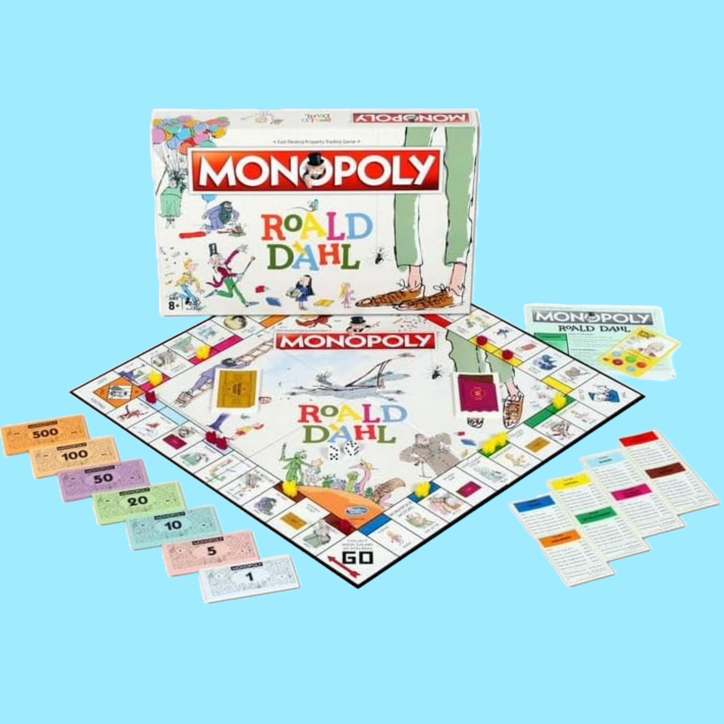 Monopoly Board Game - Roald Dahl Edition